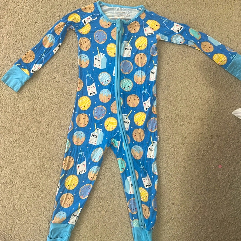 Little Sleepies Zip Up Pajamas
